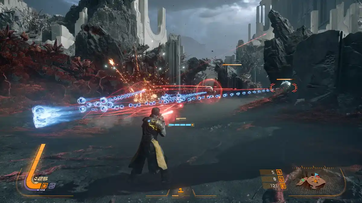 Saros Gameplay inimigos Saros Gameplay inimigos