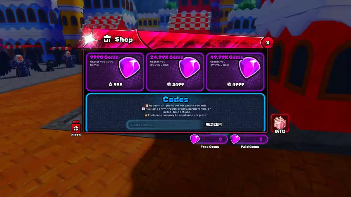 Tela de Resgate Códigos World Fighters Roblox Tela de Resgate Códigos World Fighters Roblox