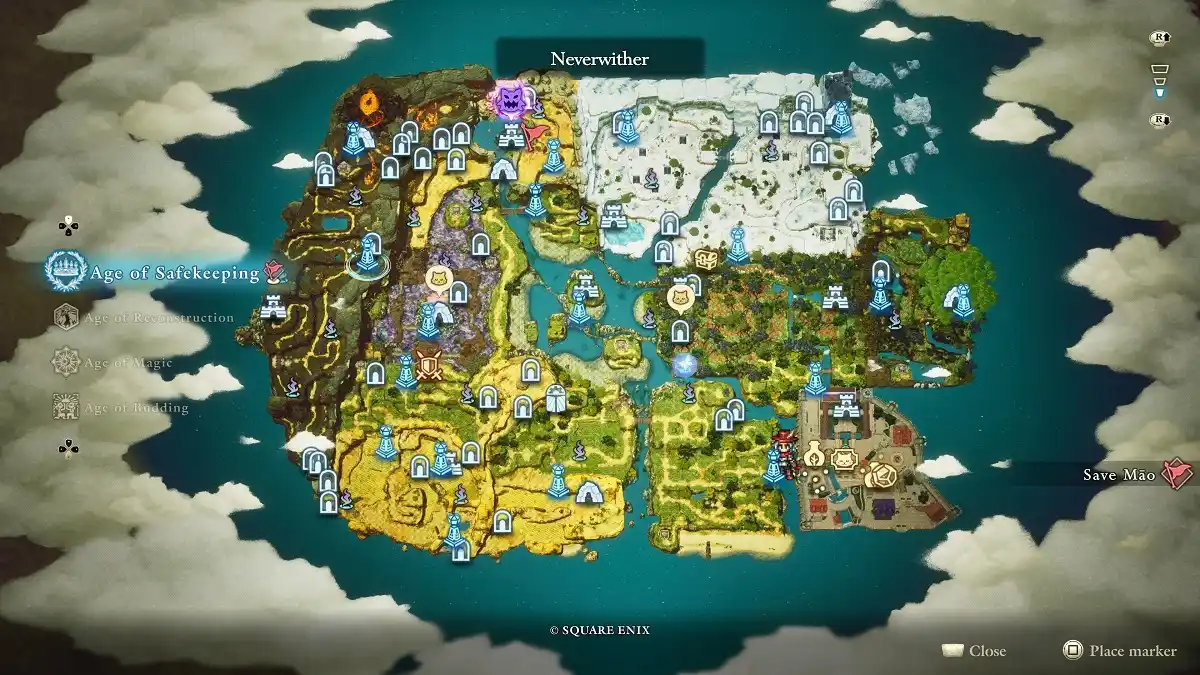 The Adventures of Elliot The Millennium Tales mapa The Adventures of Elliot The Millennium Tales mapa