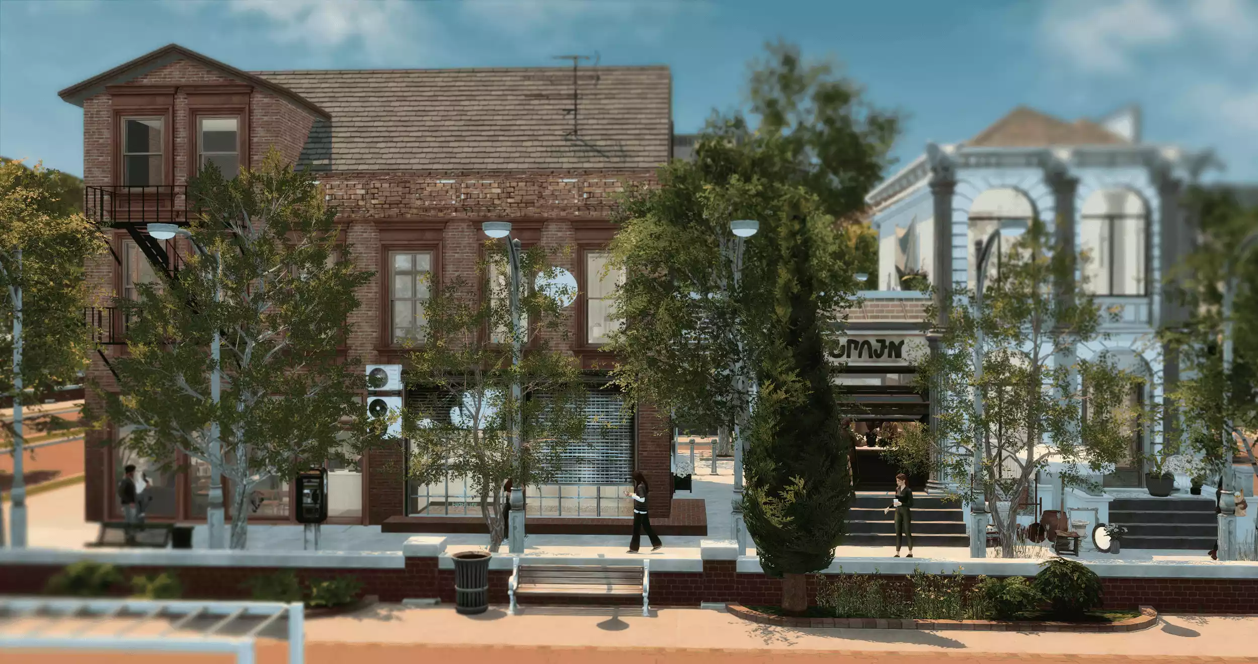 Magnólia Promenade the sims 4 mundo Magnólia Promenade the sims 4 mundo