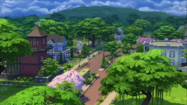 Willow Creek the sims 4 mundo Willow Creek the sims 4 mundo