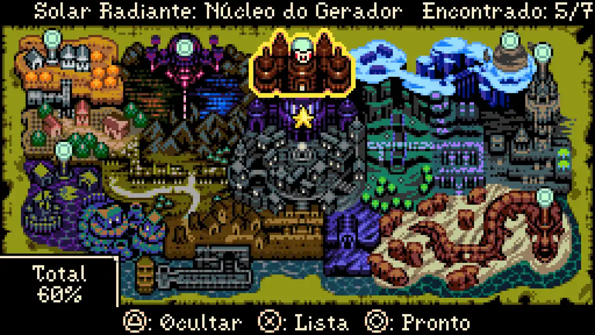 Mapa completo Mina The Hollower Mapa completo Mina The Hollower