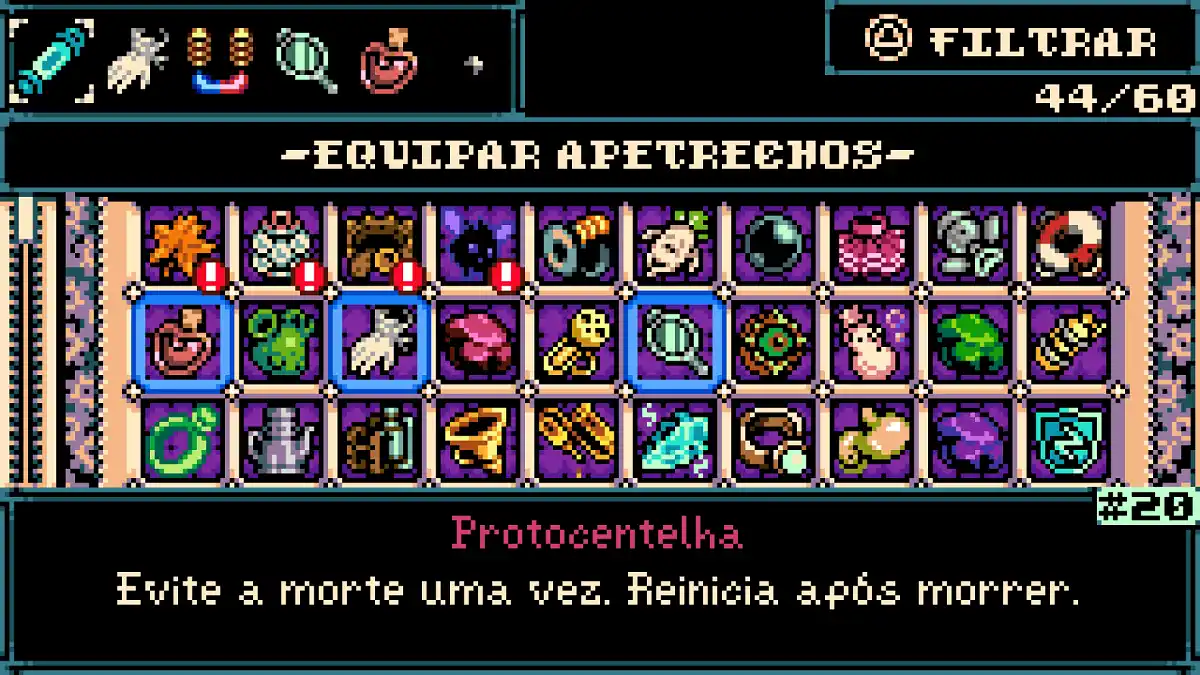 apetrechos acessorios Mina The Hollower apetrechos acessorios Mina The Hollower