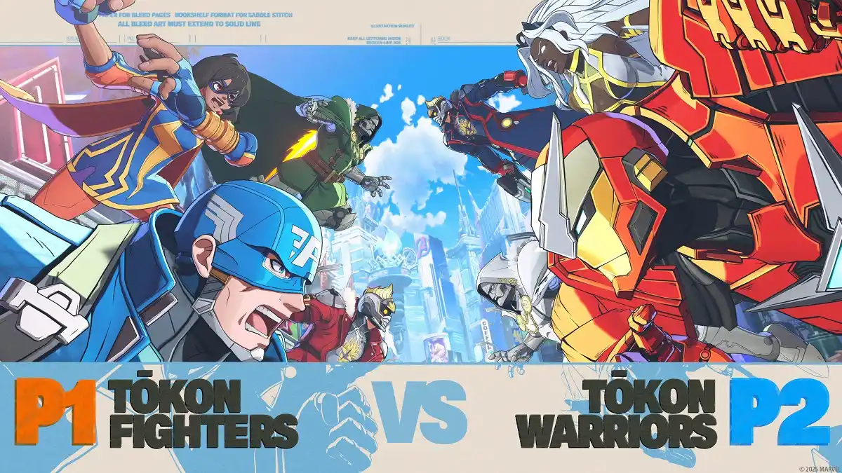 MARVEL Tokon Fighting Souls tela de versus MARVEL Tokon Fighting Souls tela de versus