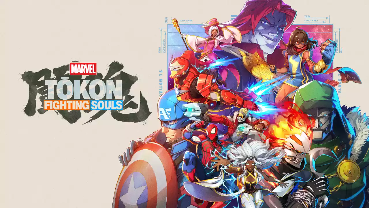 Marvel Tokon Fighting Souls Capa Promo Arte