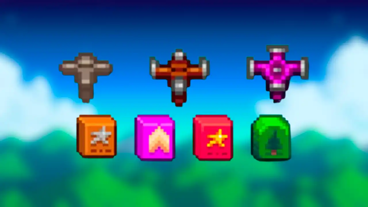 stardew valley aspersores e fertilizantes