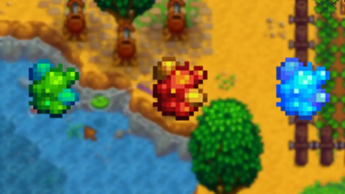 stardew valley local geleia caverna rio mar