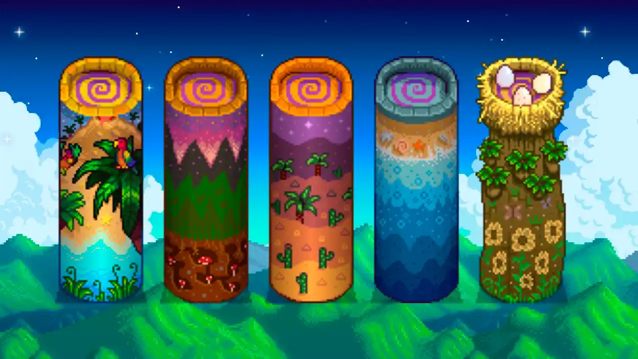 stardew valley todos obeliscos