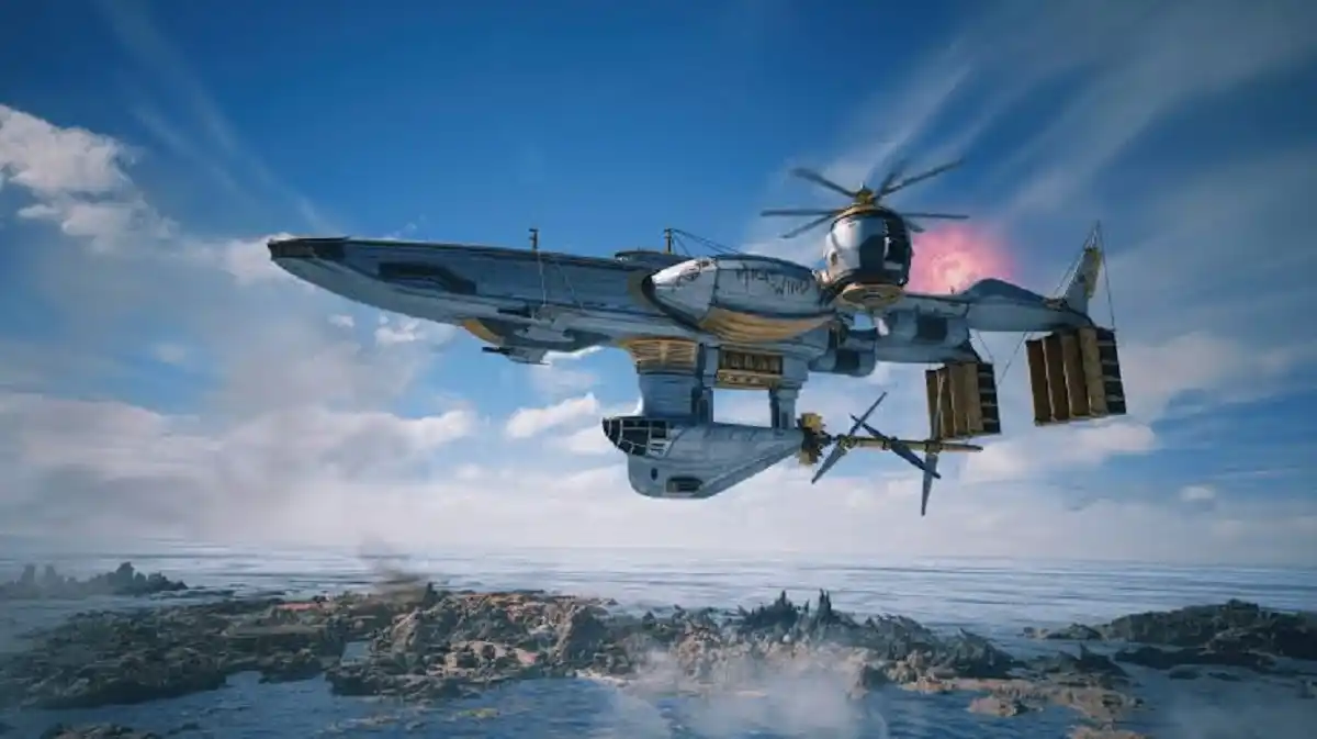 Airship Highwind de final fantasy vii revelation Airship Highwind de final fantasy vii revelation