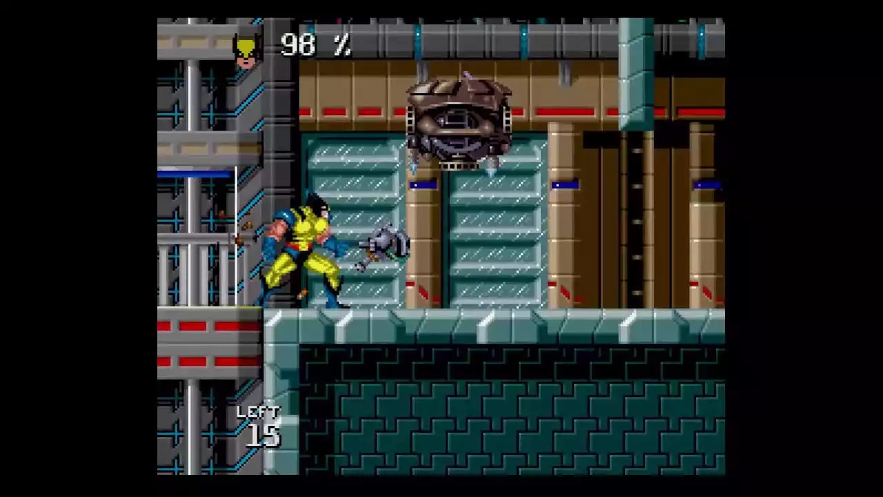 Wolverine Adamantium Rage SNES Wolverine Adamantium Rage SNES