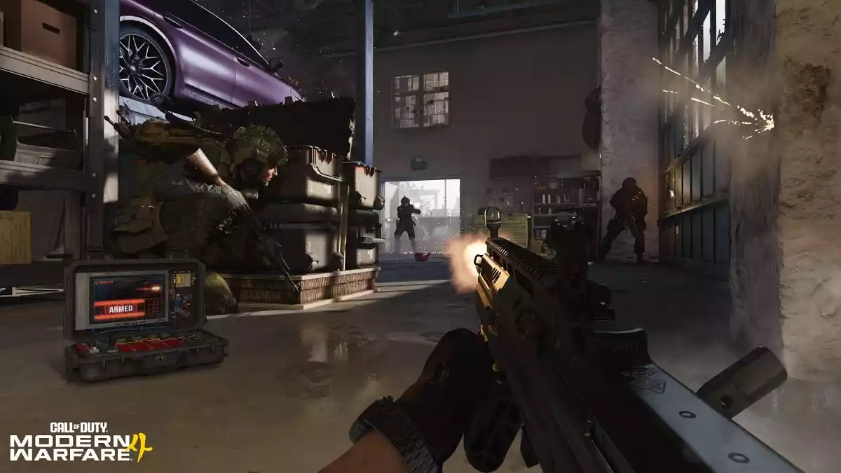 Gameplay tiroteio Call of Duty Modern Warfare 4 Gameplay tiroteio Call of Duty Modern Warfare 4